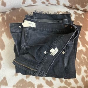 Madewell high rise slim crop boyfriend jean